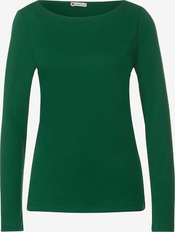 STREET ONE Shirt in Groen: voorkant