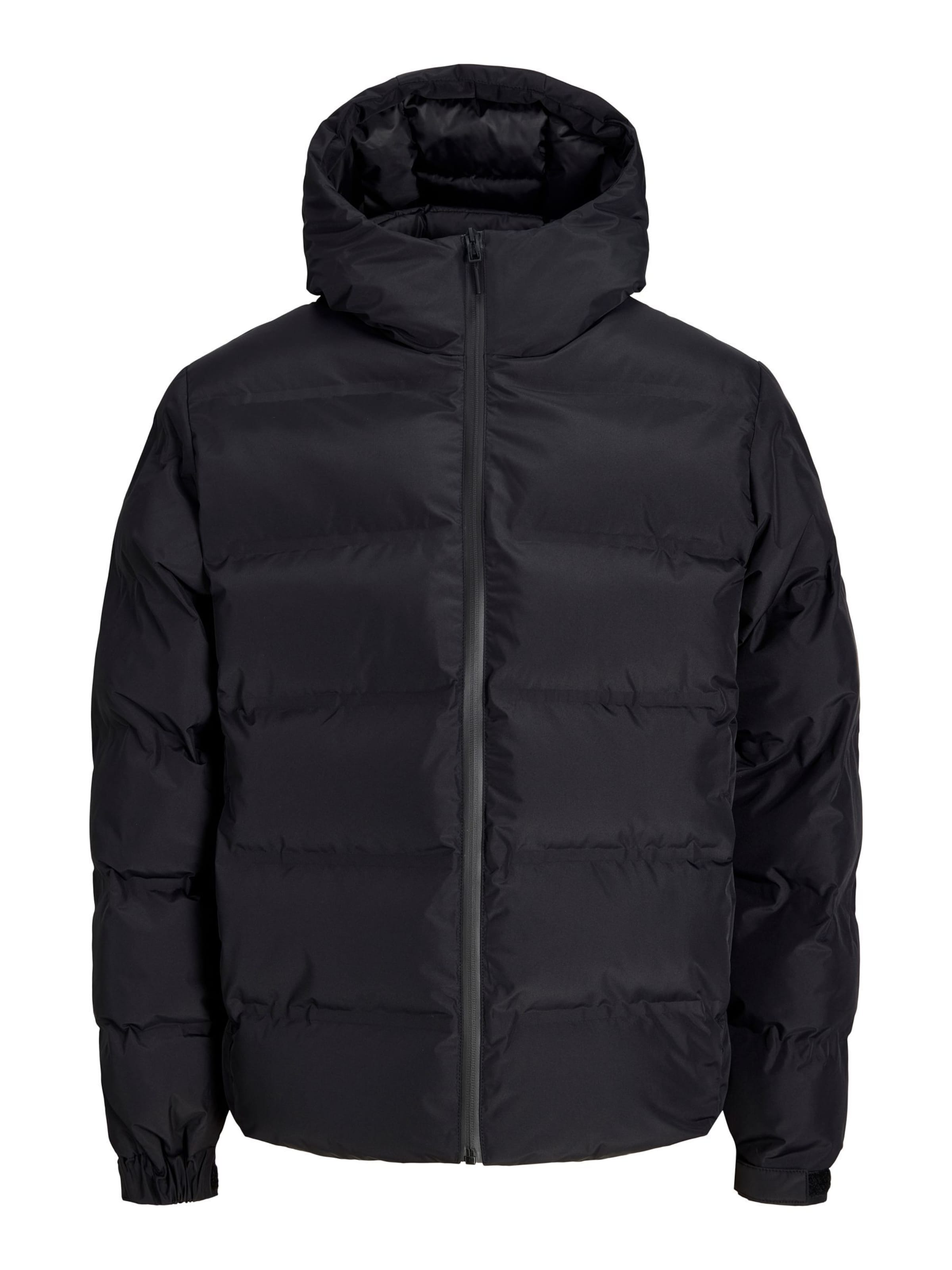 JACK & JONES Tussenjas 'JJSage' in Zwart: voorkant