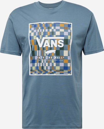 VANS Shirt in Blauw: voorkant