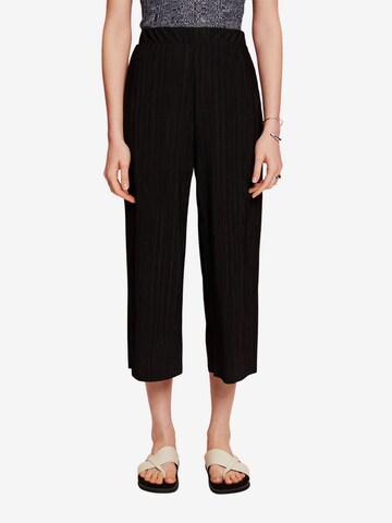 ESPRIT Regular Pants in Black: front