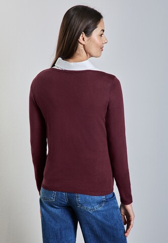 STREET ONE Strickpullover in Rot