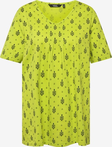 Ulla Popken Shirt in Groen: voorkant