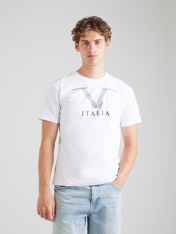 19V69 ITALIA T-Shirt 'Pierre' in Weiß: Vorderseite