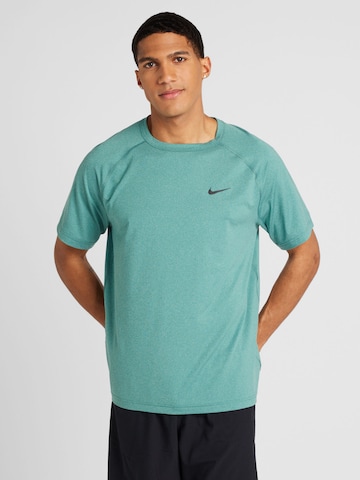 NIKE - Camiseta funcional 'Ready' en verde: frente