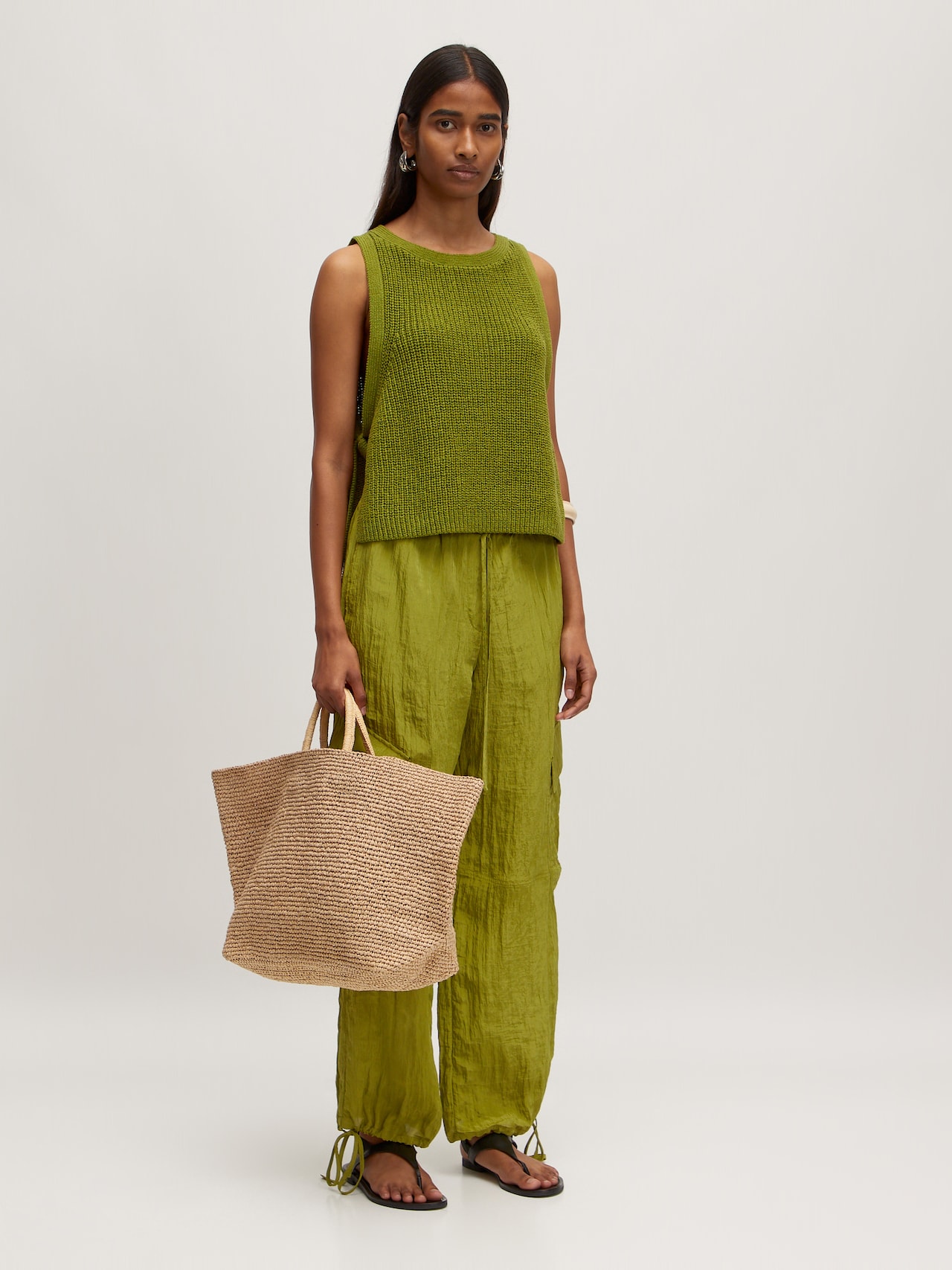 EDITED Produkte Top 'Laetizia' grün