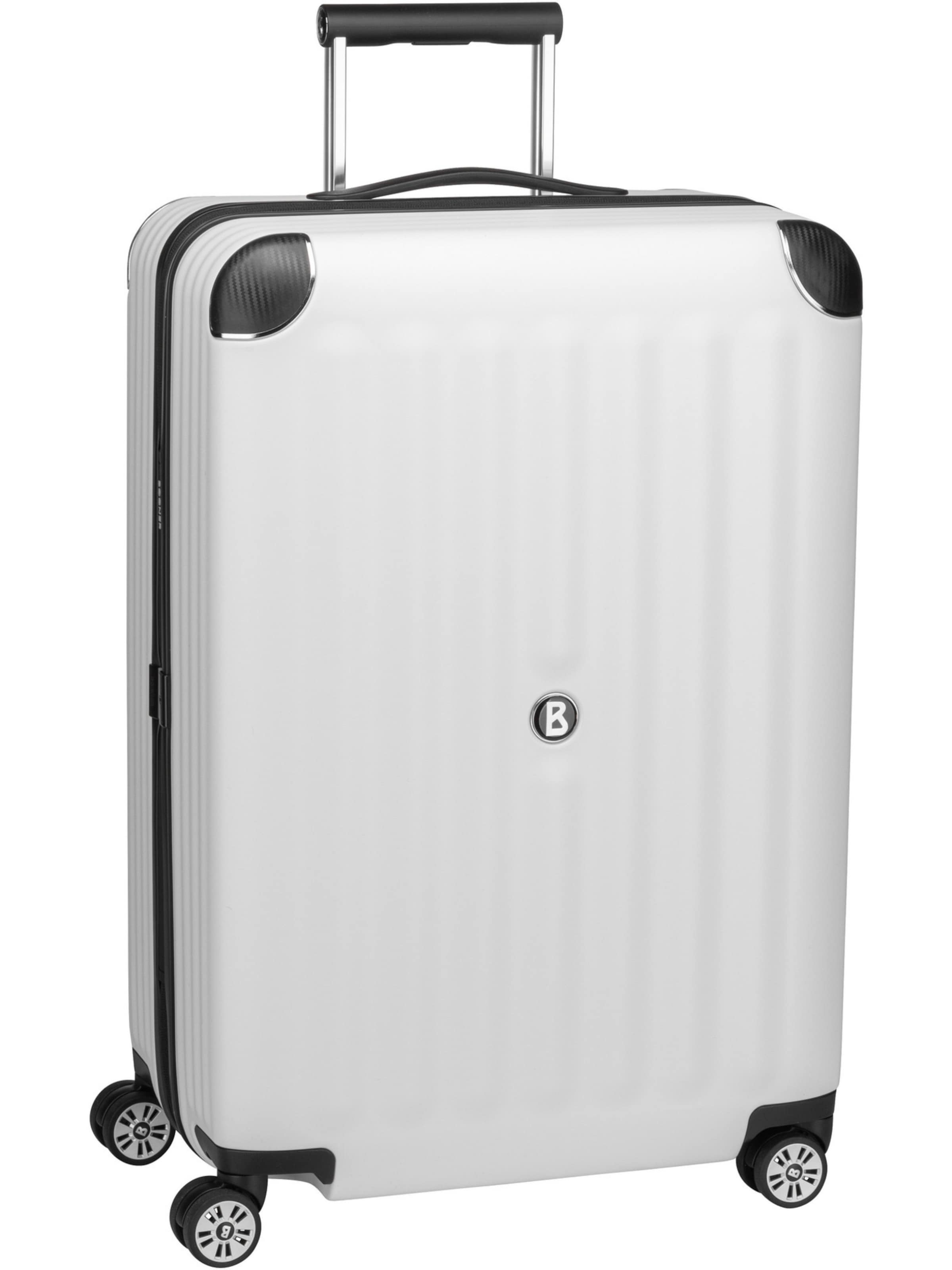 BOGNER Trolley 'Piz Deluxe C65' in White: front