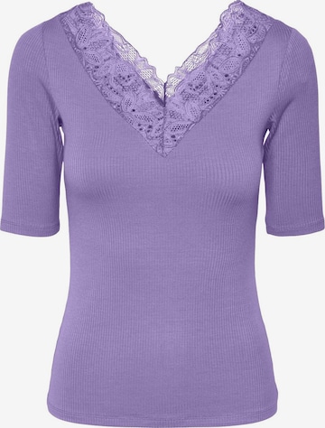 Y.A.S Shirt 'ELLE' in Purple: front