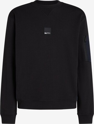 KARL LAGERFELD JEANS Sweatshirt i sort: forside