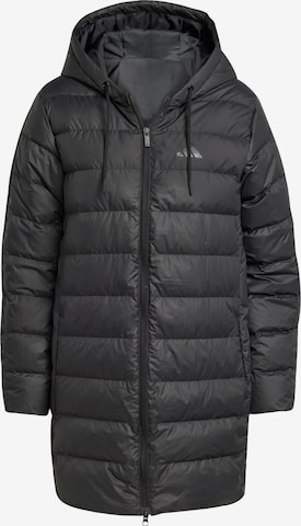 Cappotto outdoor 'Essentials' di ADIDAS SPORTSWEAR in nero: frontale