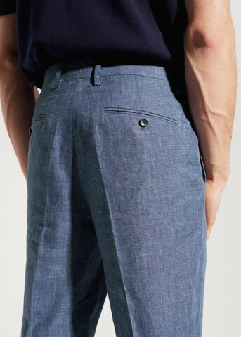 MANGO MAN Regular Hose 'Florida' in Blau