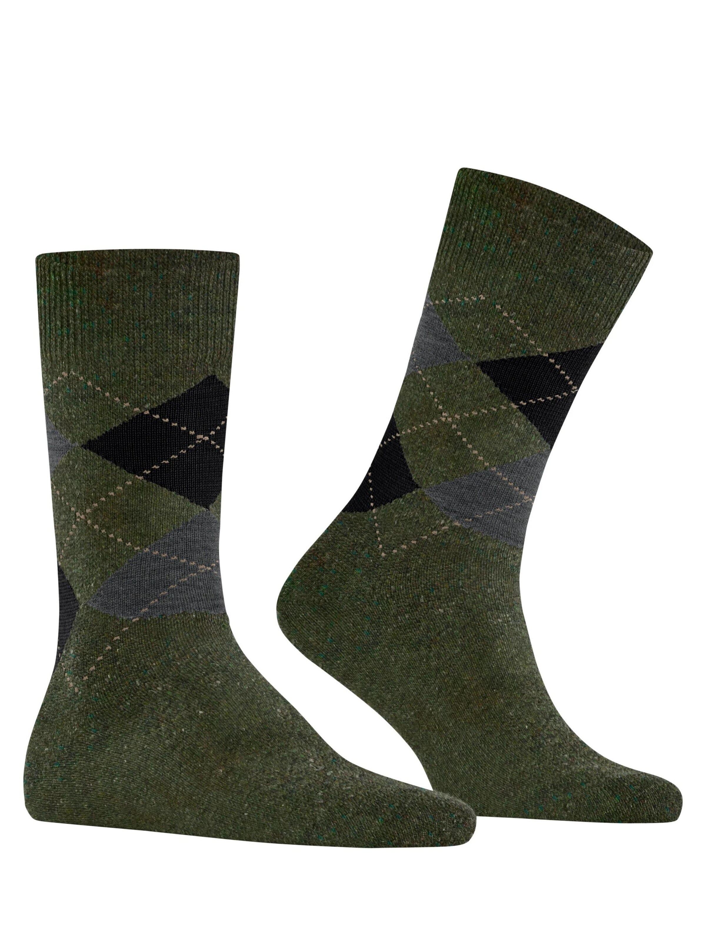 BURLINGTON Socks 'Dundee' in Green