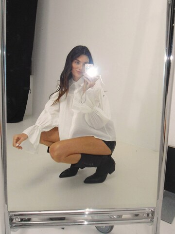Cie Cie - Blusa en blanco