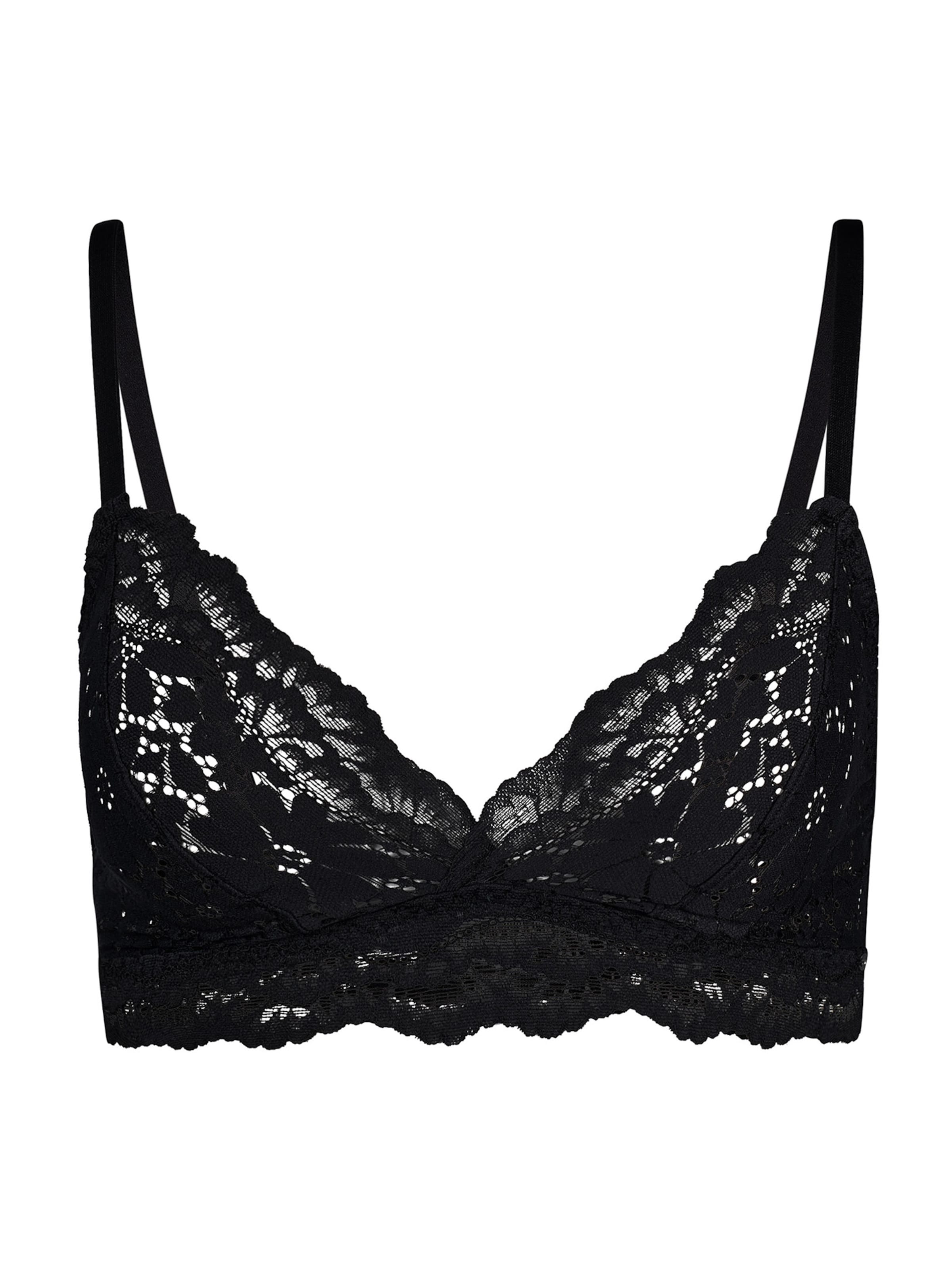 Skiny BH in Schwarz: Vorderseite