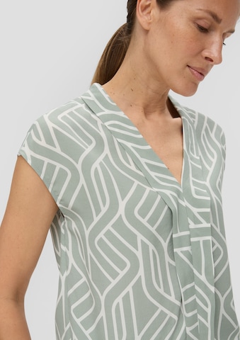 s.Oliver BLACK LABEL Blouse in Green