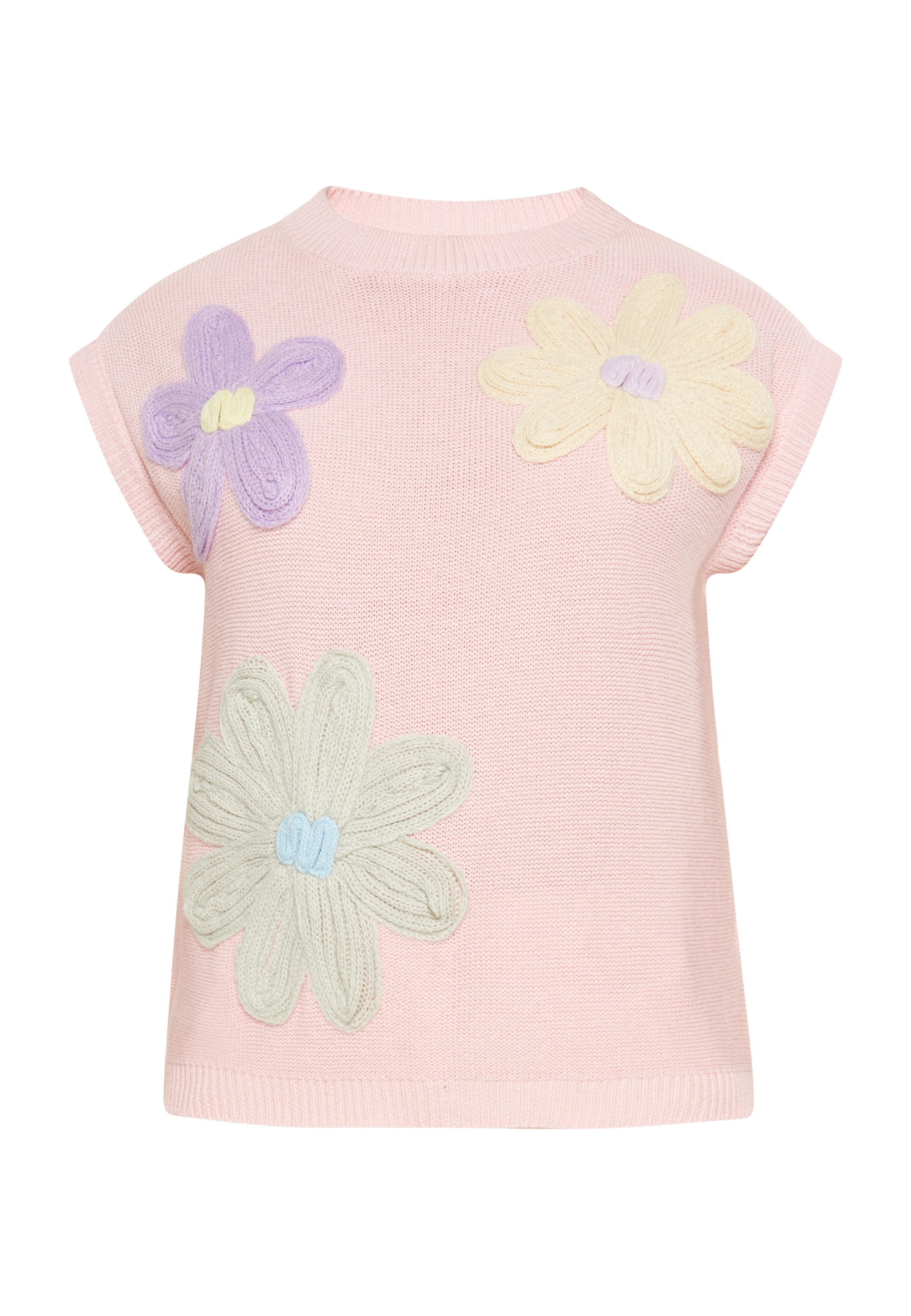 Gaya Tröja 'Festival' i ljusgul / ljusgrön / lila / rosa, Produktvy