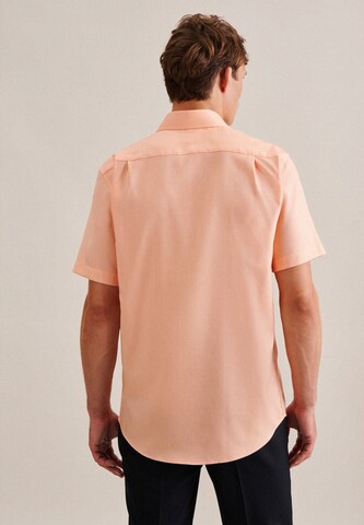 SEIDENSTICKER Comfort fit Business Shirt in Orange