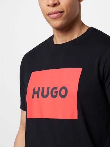 HUGO Red Skjorte 'Dulive222' i svart