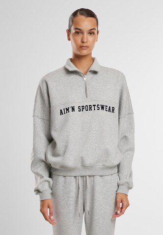 Aim'n Sports sweatshirt in Grey: front