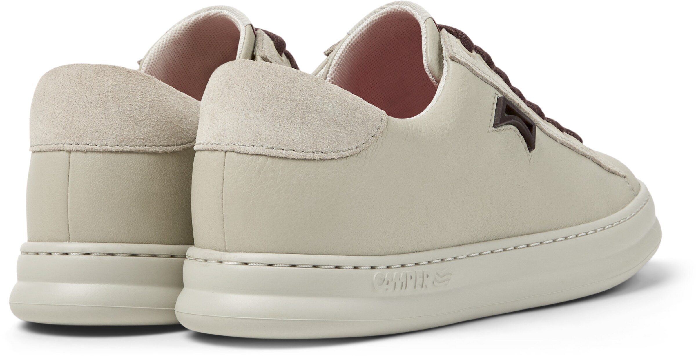 Sneaker bassa 'Runner Vier' di CAMPER in beige