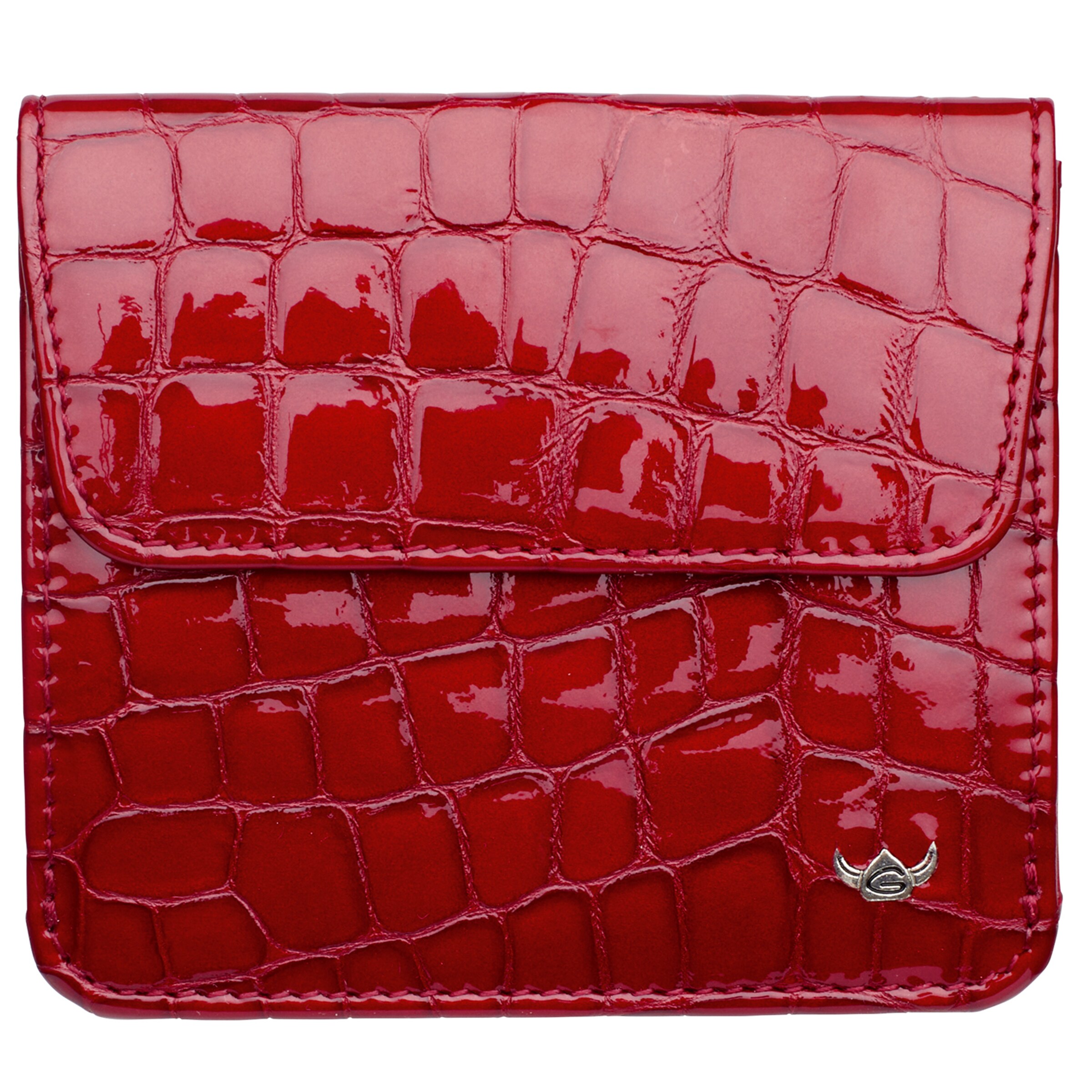 GOLDEN HEAD Wallet 'Cayenne' in Red: front