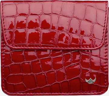 GOLDEN HEAD Wallet 'Cayenne' in Red: front