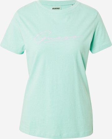 GUESS Performance Shirt 'ANNE' in Green: front