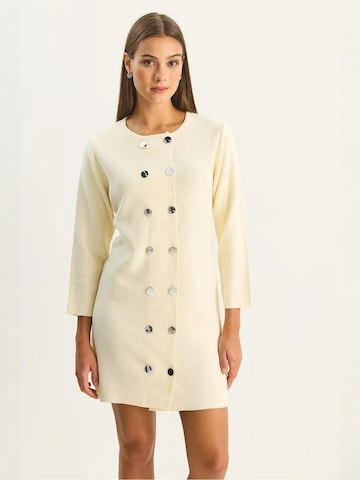 Abito in maglia di Bianco Lucci in bianco