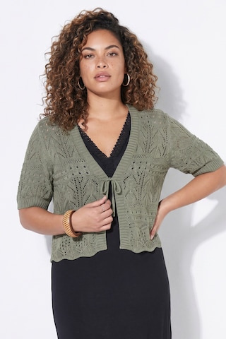 Angel of Style Gebreid vest in Groen