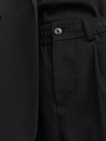 JACK & JONES Loosefit Chinohose in Schwarz