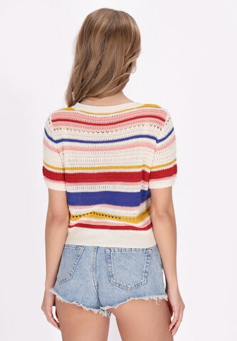 IZIA Trui 'Boho' in Wit