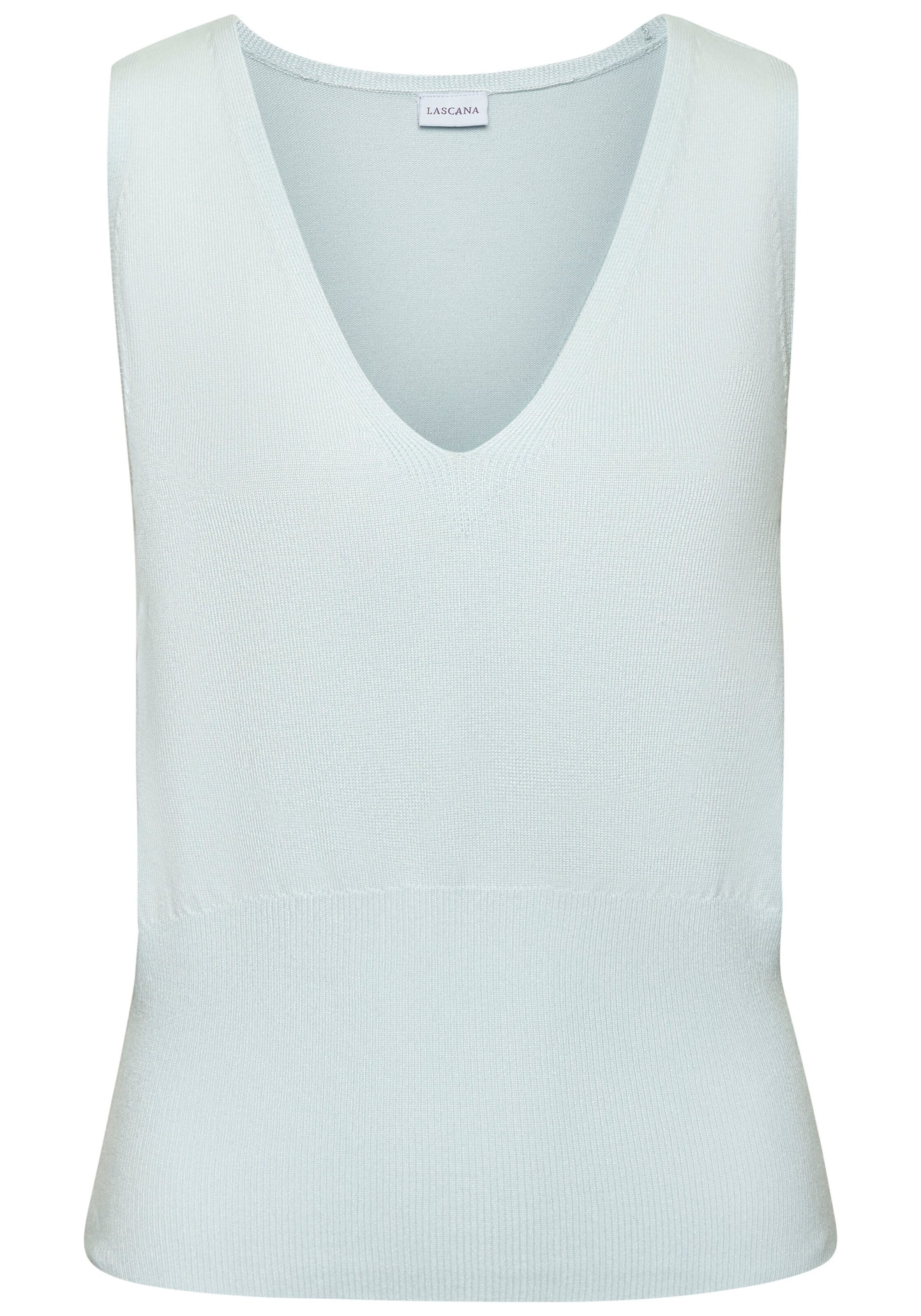 LASCANA Top w kolorze niebieski: przód