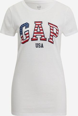 Gap Tall Majica | bela barva: sprednja stran