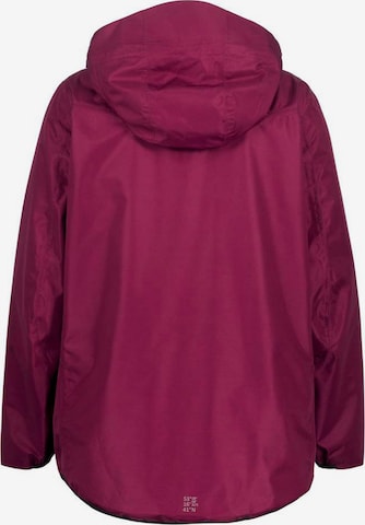 Ulla Popken Performance Jacket in Purple