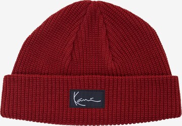 Bonnet Karl Kani en rouge : devant