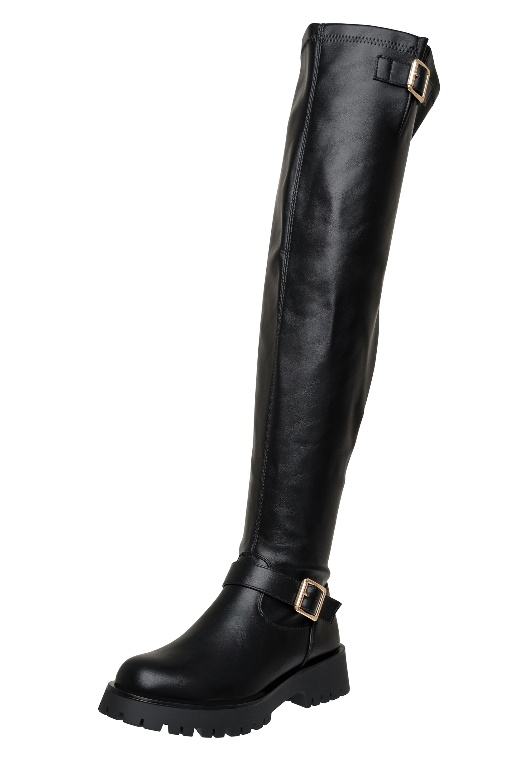 Cuissardes Salinyang en noir : devant