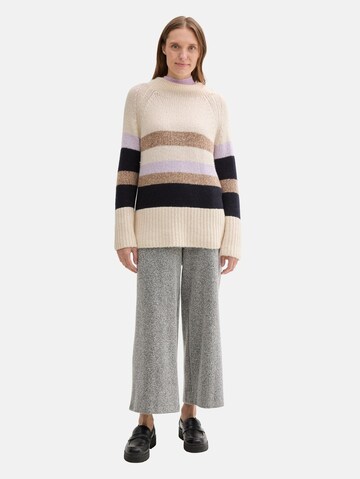 TOM TAILOR Pullover i beige