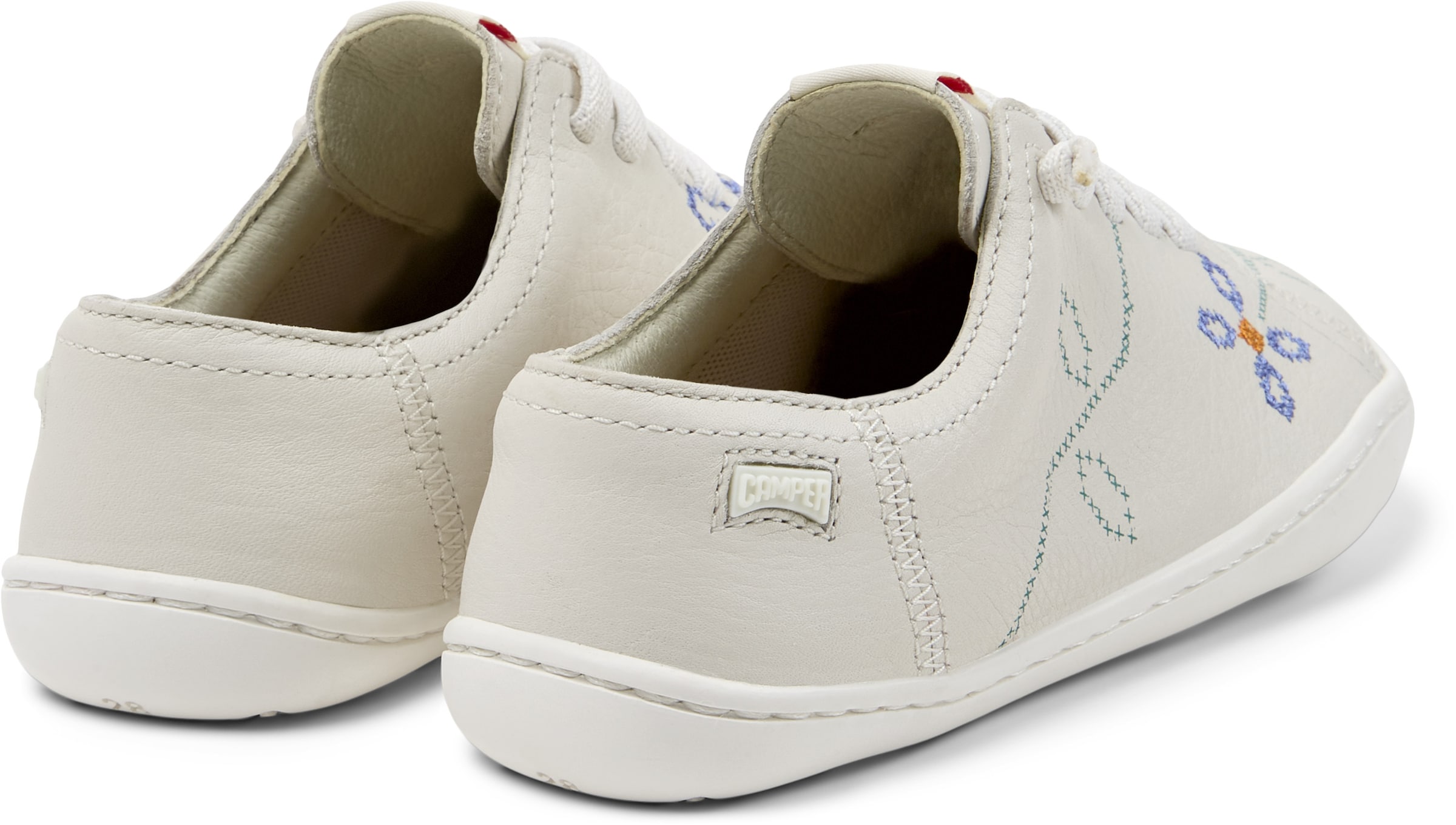 Baskets 'Peu Cami Twins' CAMPER en blanc