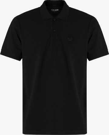 Salsa Jeans Shirt 'Markenaufdruck' in Black: front