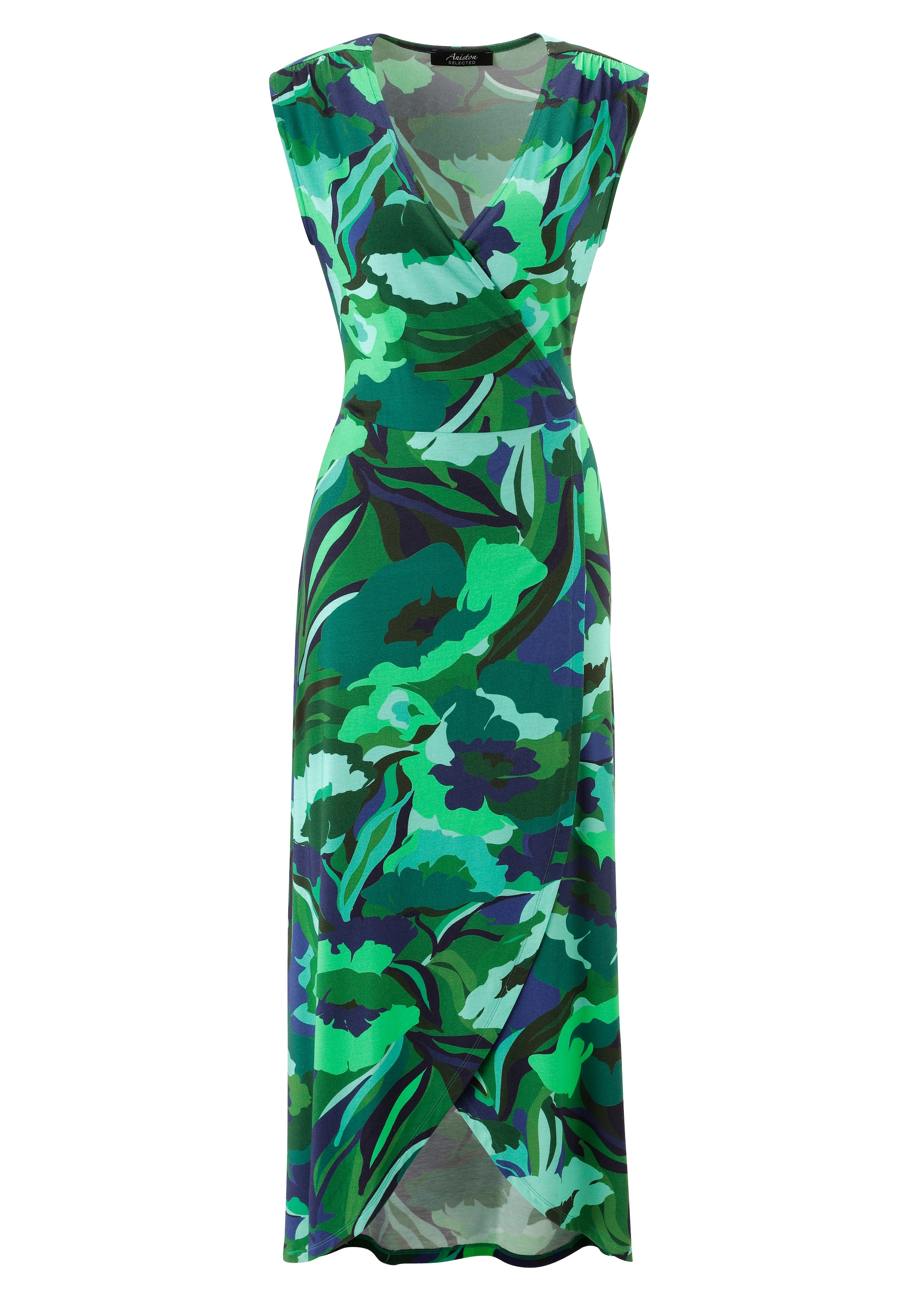 Aniston SELECTED Summer Dress in Green: front