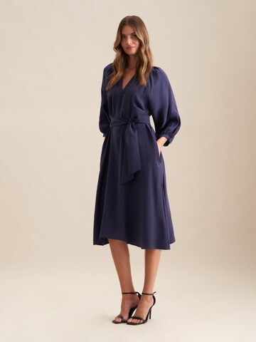SEIDENSTICKER Dress 'Schwarze Rose' in Blue