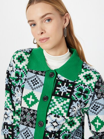 Cardigan Warehouse en vert