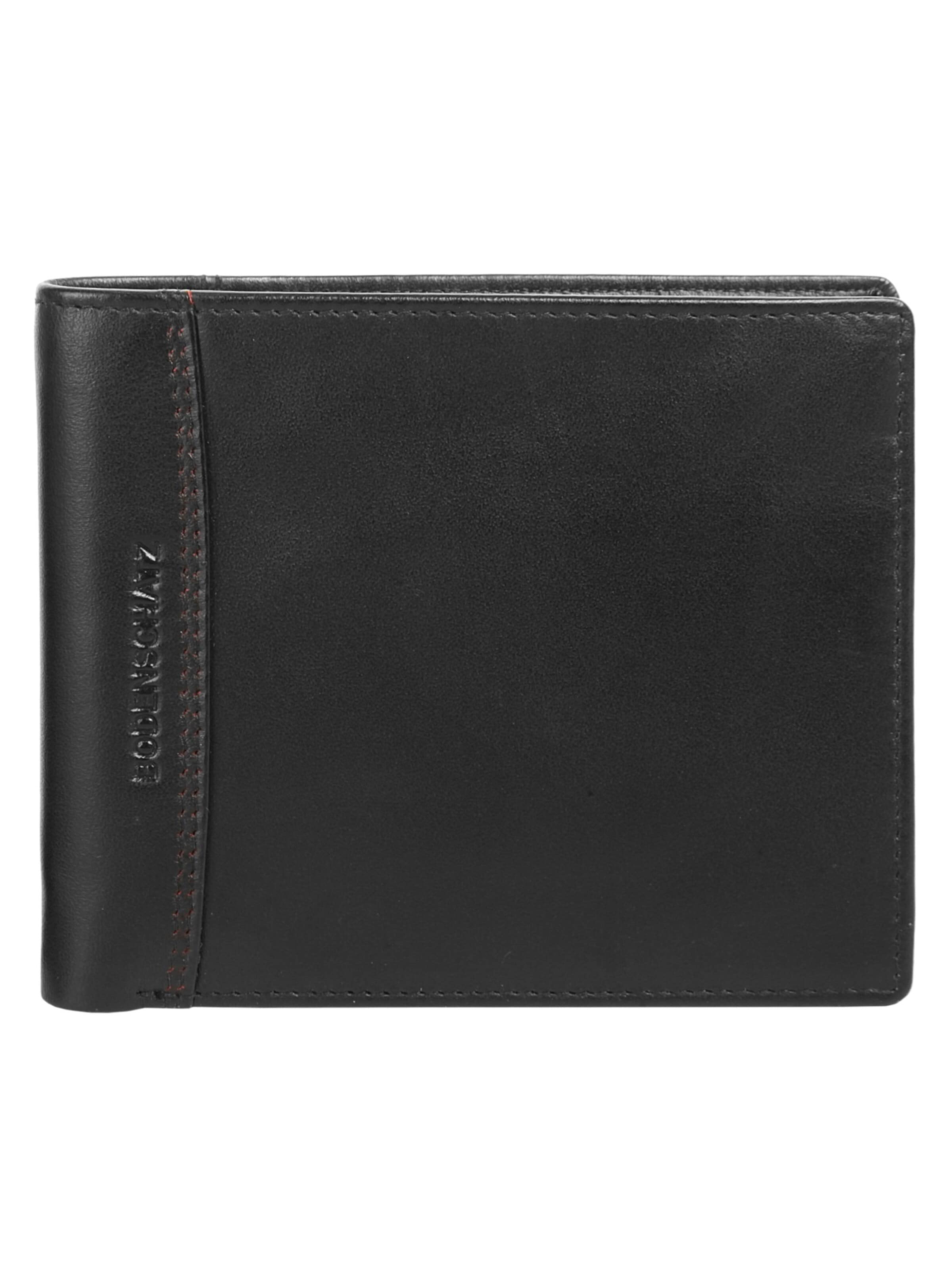 BODENSCHATZ Wallet 'Bodenschatz Geldbörse PRINESS' in Black: front