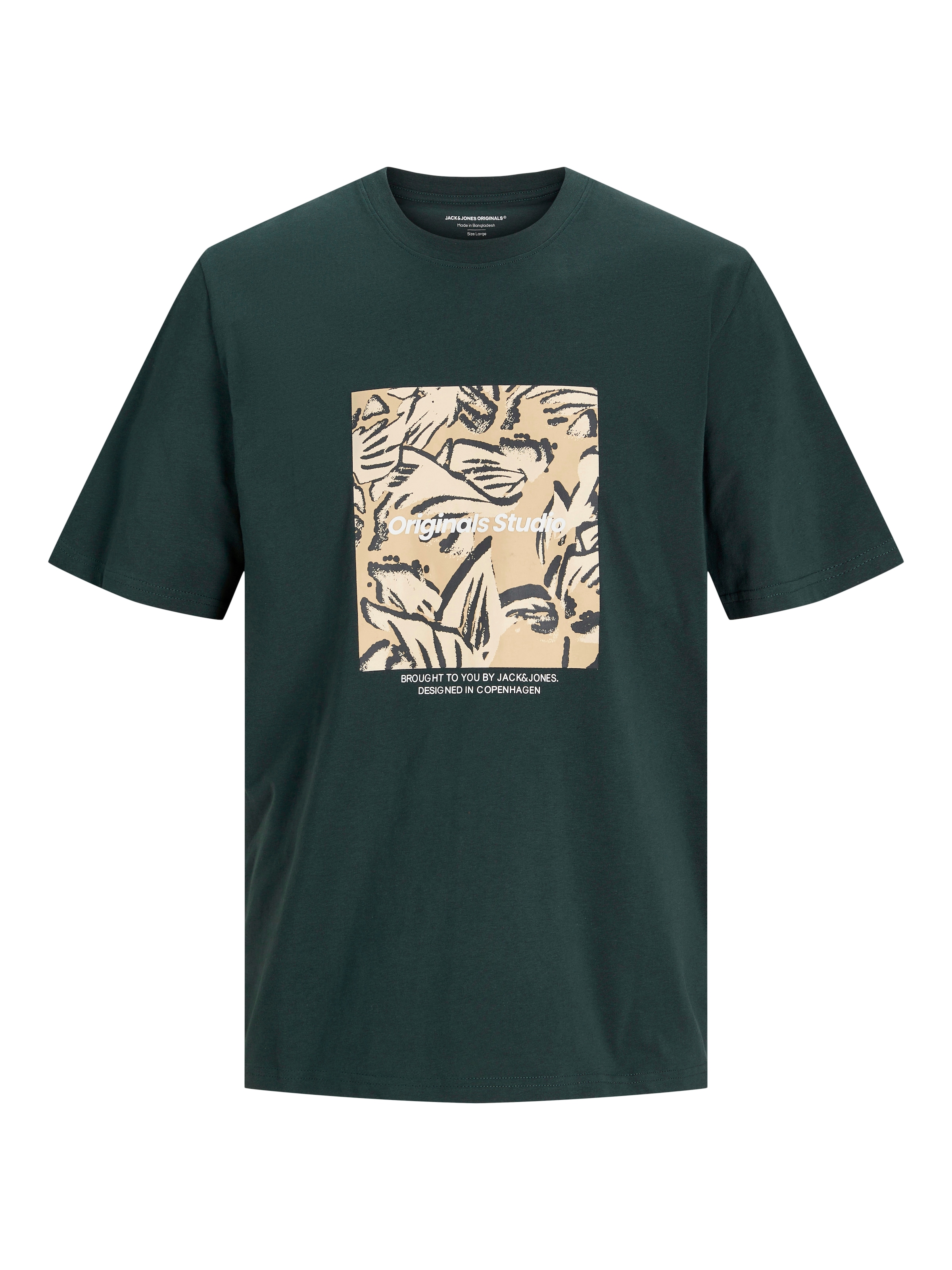 zils JACK & JONES T-Krekls 'JORVESTERBRO NEWTON'