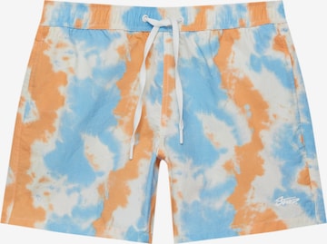 Shorts de bain Pull&Bear en mélange de couleurs : devant