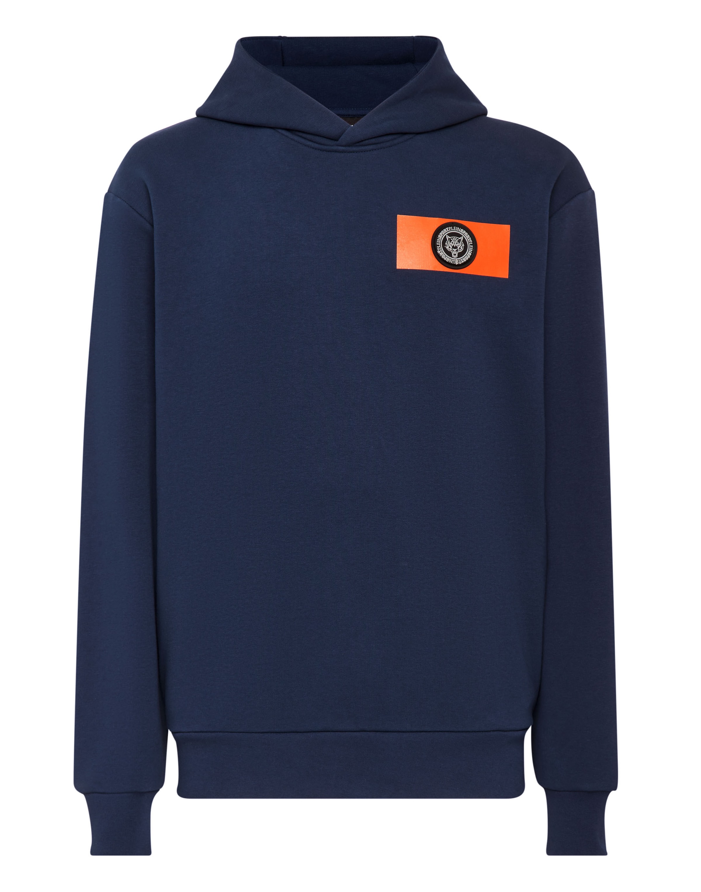 Felpa 'Tiger' di Plein Sport in blu: frontale