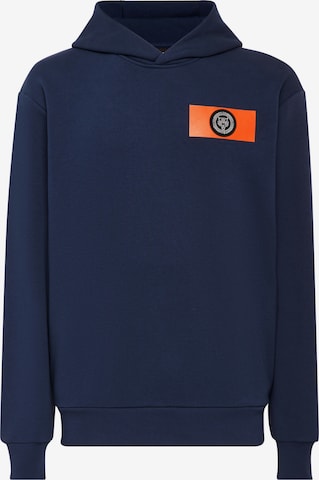 Plein Sport Sweatshirt 'Tiger' in Blue: front