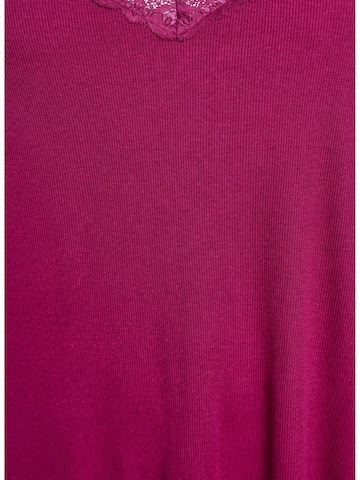 Camicia da notte 'MLIV' di Zizzi in lilla