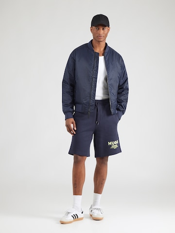 Loosefit Pantaloni 'Nomario' di HUGO in blu