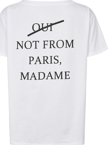 americandreams Overdel 'T-shirt' i grå: forside