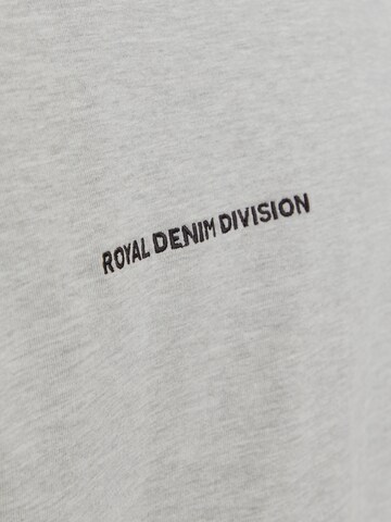 R.D.D. ROYAL DENIM DIVISION T-Shirt 'RDDBARRY' in Grau